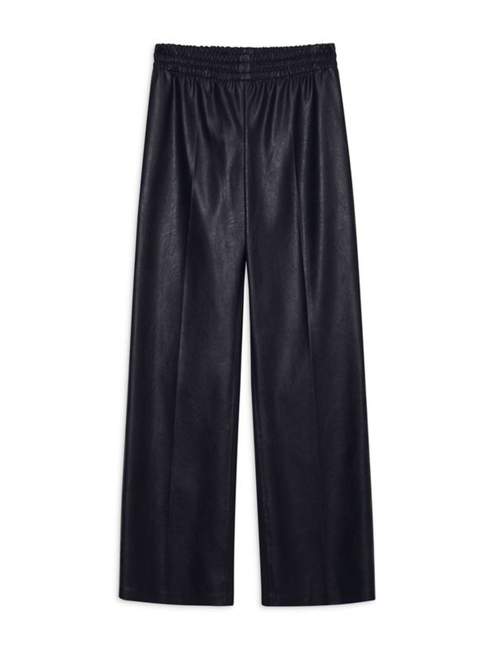 Anine Bing Soto Pant Night Sky Vegan Leather in Navy