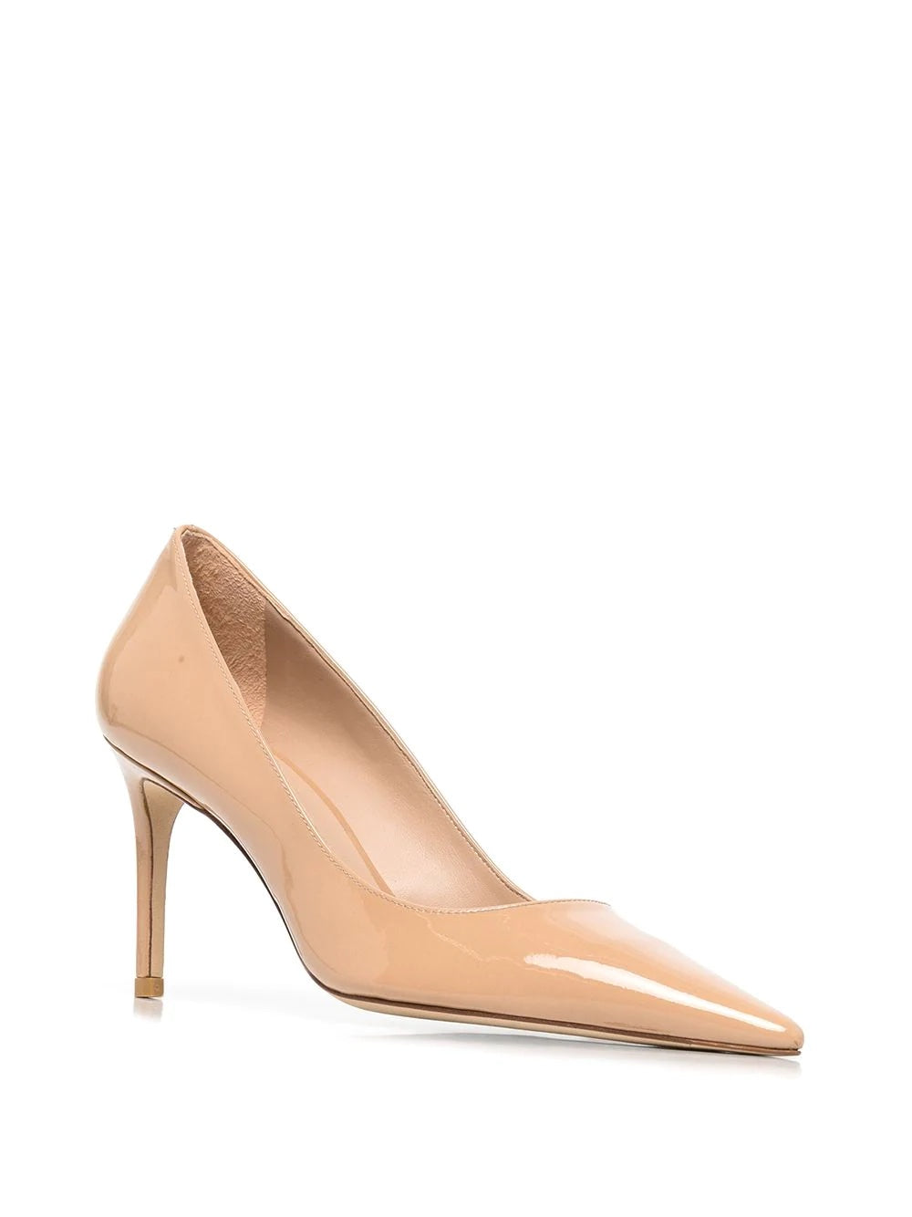 Stuart Weitzman Stuart 85 Pump Heel in Adobe