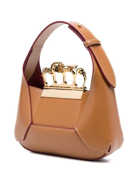 Alexander McQueen Jeweled Hobo Mini