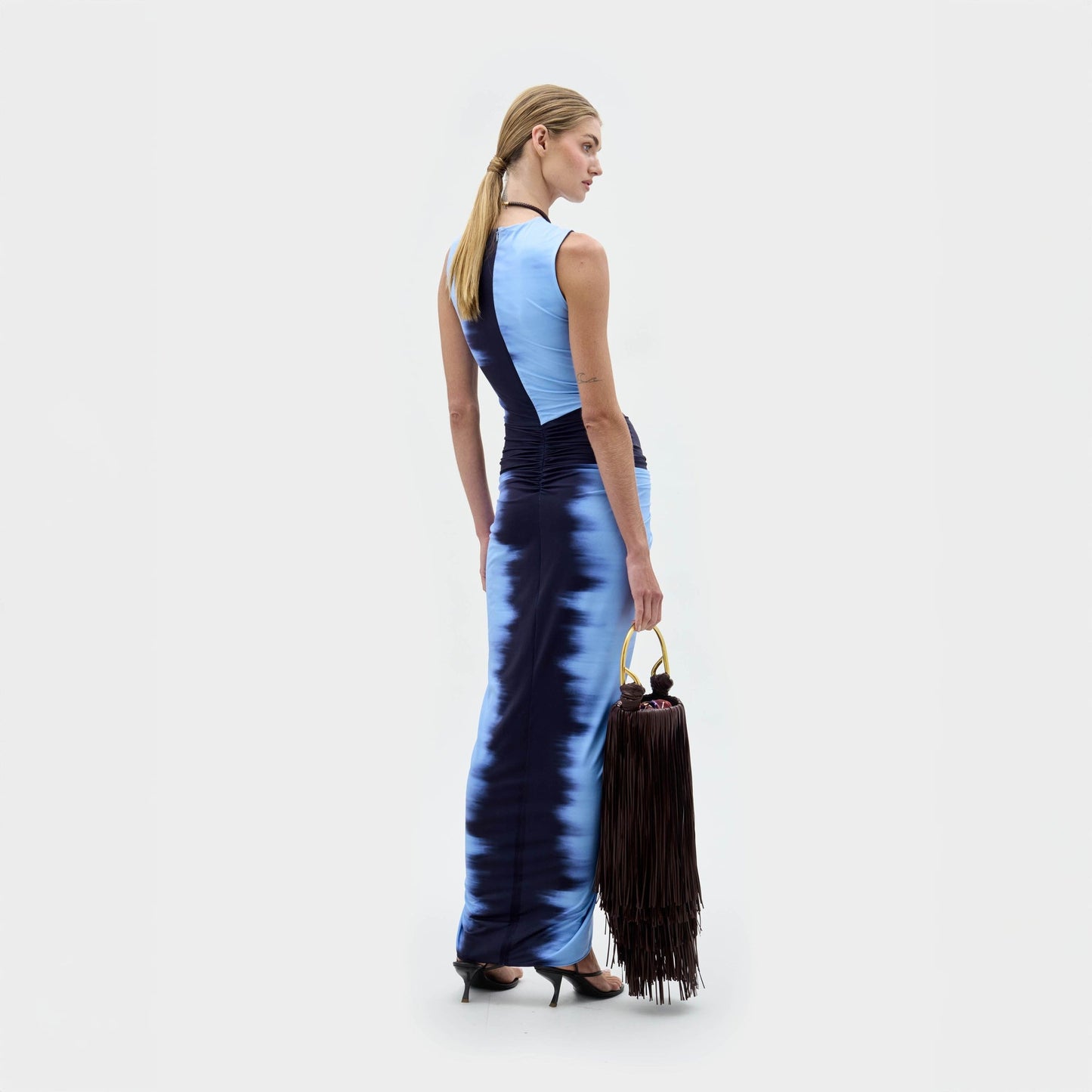 Silvia Tcherassi Leni Dress in Night Blue