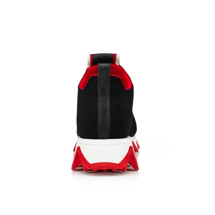 Christian Louboutin Tiketa Run Flat Calf in Neoprene Black | In-Store Only