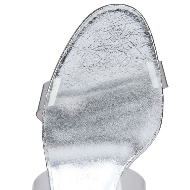 Christian Louboutin Just Nothing 55 in Silver | In-Store Only