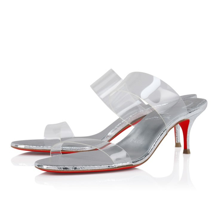 Christian Louboutin Just Nothing 55 in Silver | In-Store Only
