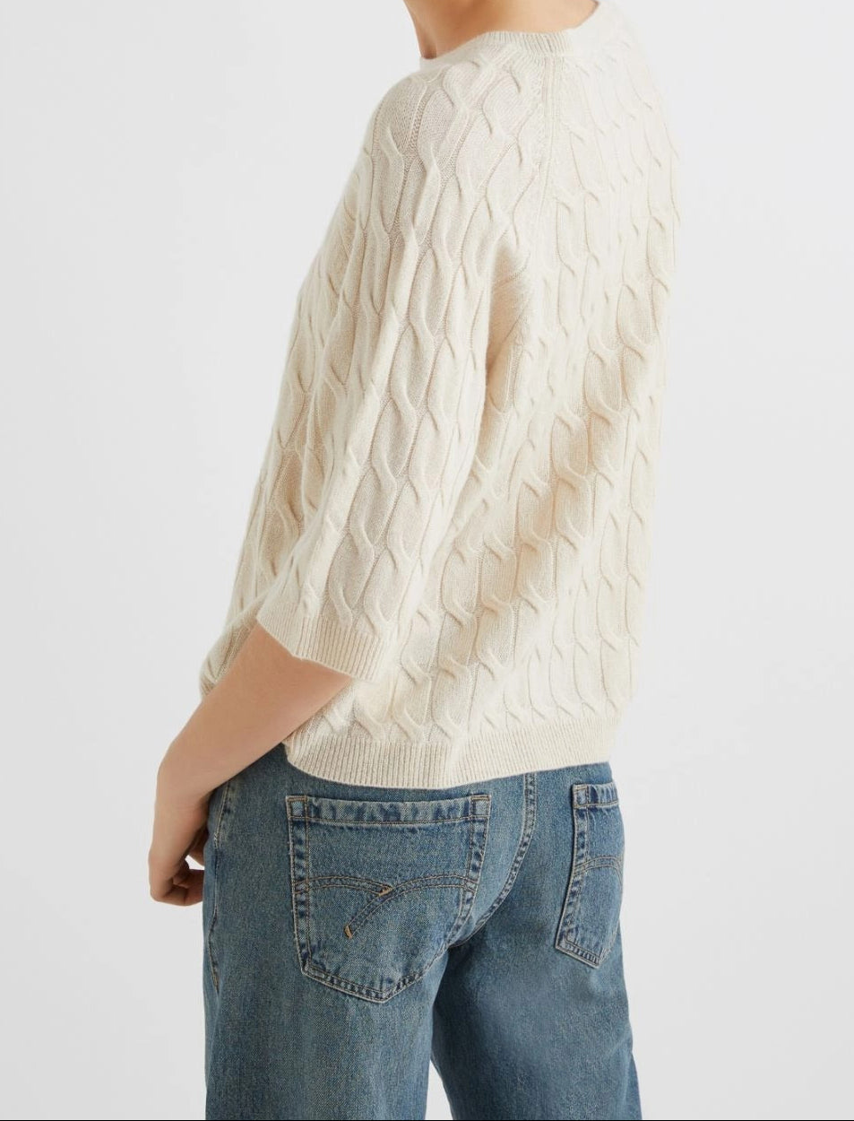 Marella Franz Sweater in Ivory
