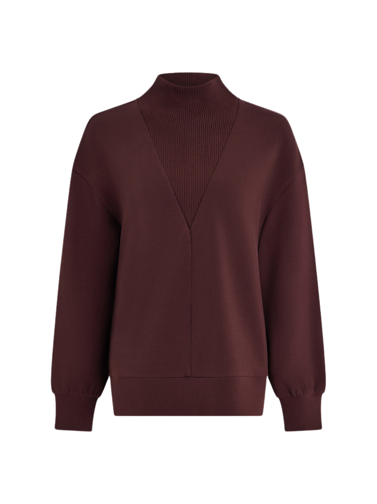 Novi Longline Mock Nk Sweat