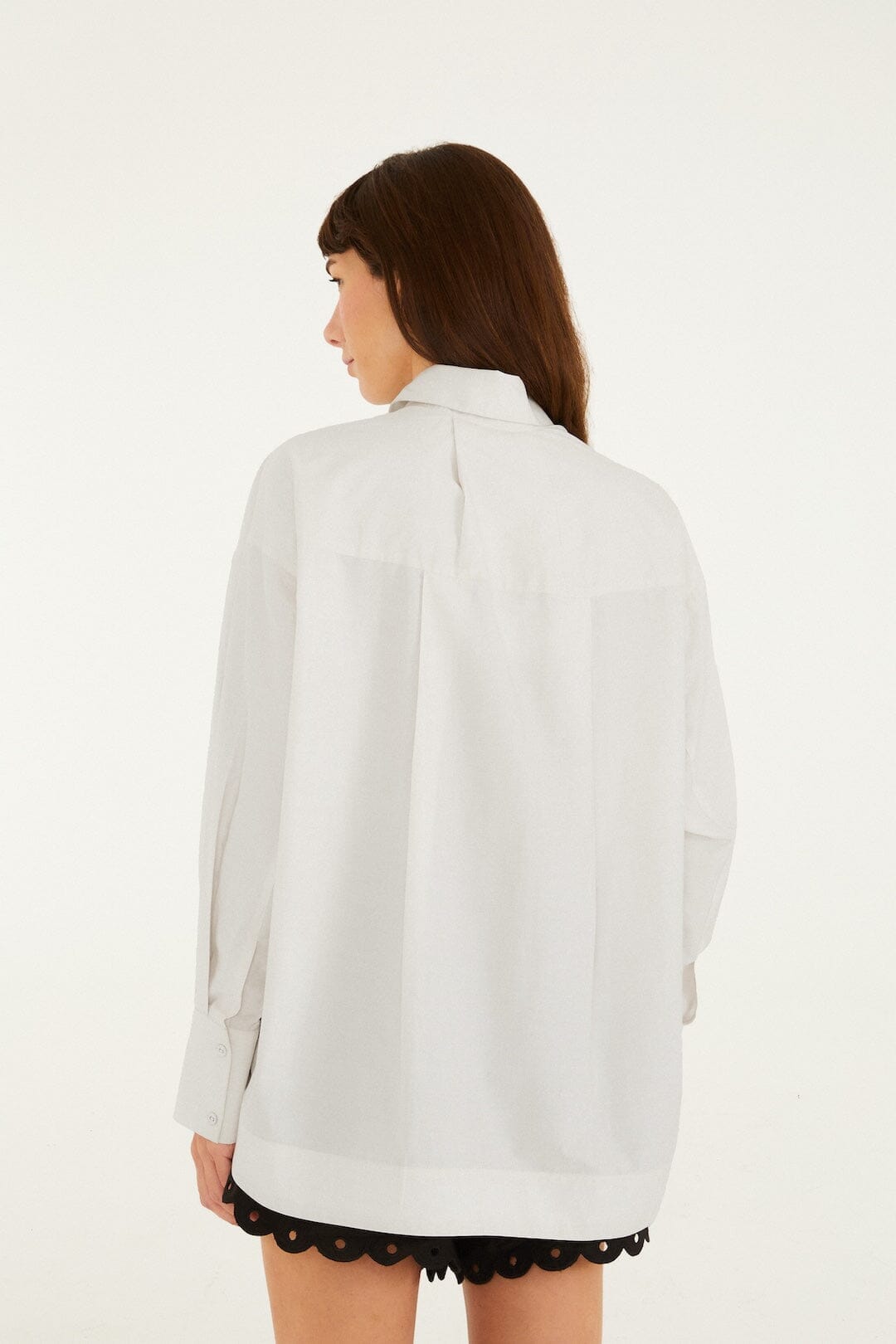 Farm Rio Graphic Birds Shirt in Blush Pink