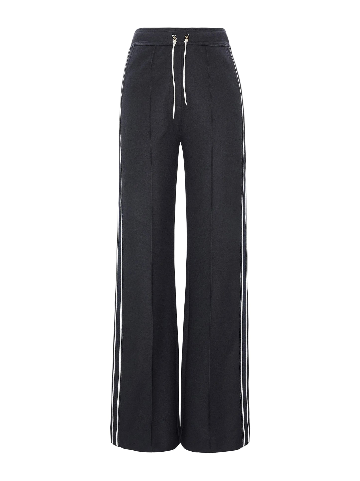 Dorothee Schumacher Everyday Cool Track Pants Side Stripe in Navy