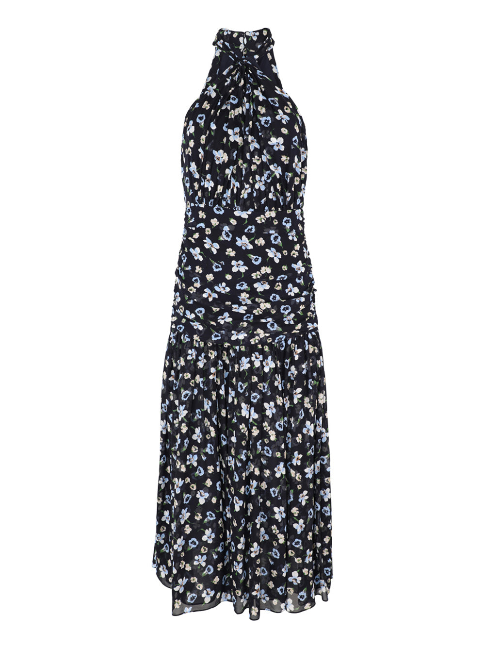Veronica Beard Brock Dress in Navy Multi