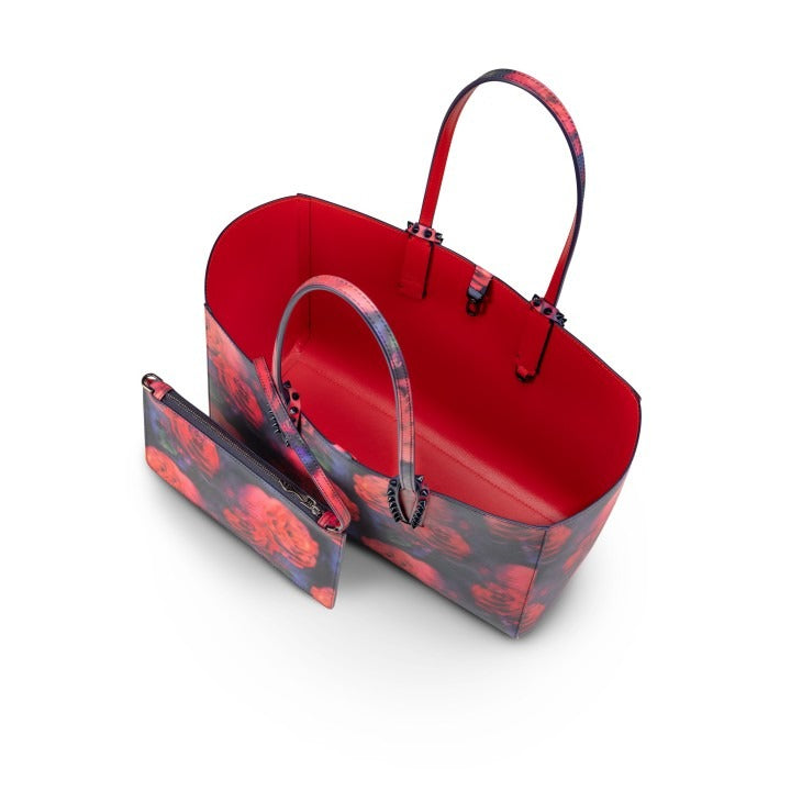 Christian Louboutin Cabata Soft Small Tote Bag in Paris Roses | In-Store Only