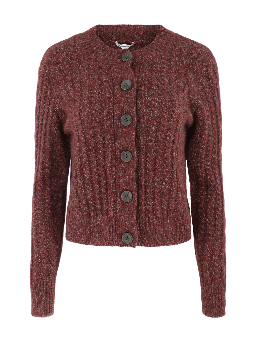 Autumn Cashmere Cropped Boxy Cable Cardigan (More Colors)