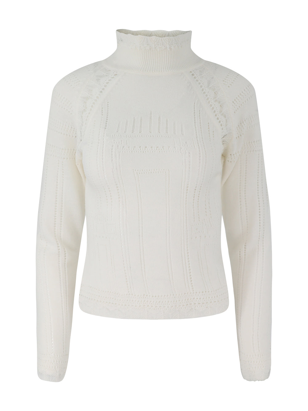 Sea Paxton Knit Turtleneck in Cream
