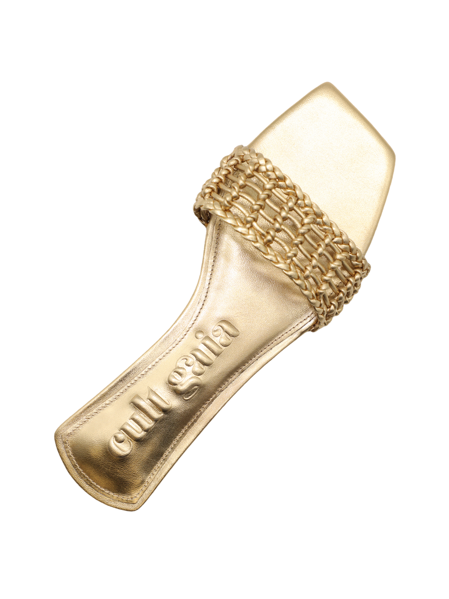 Cult Gaia Maya Sandal in Brass