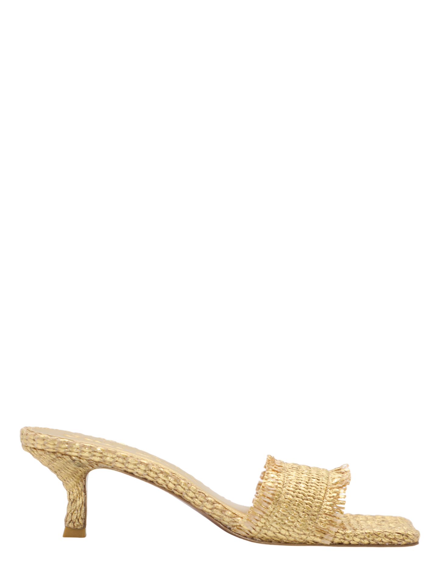 Cult Gaia Ada Sandal in Gold