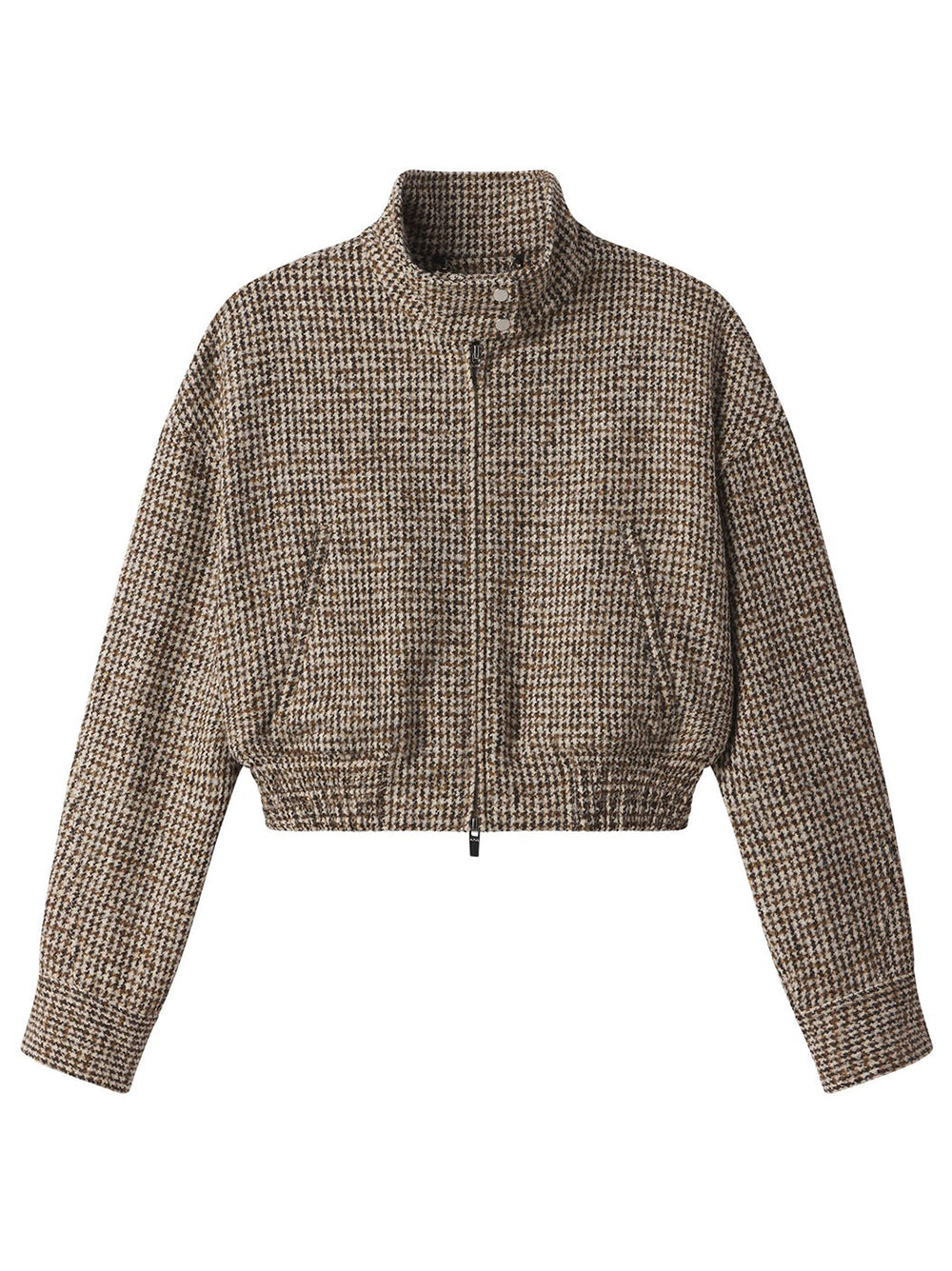 A.L.C. Harrison Jacket in Cream/Brown