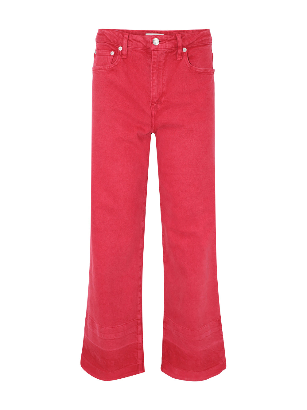 Simkhai Jude Long Straight Leg Jeans Cherry