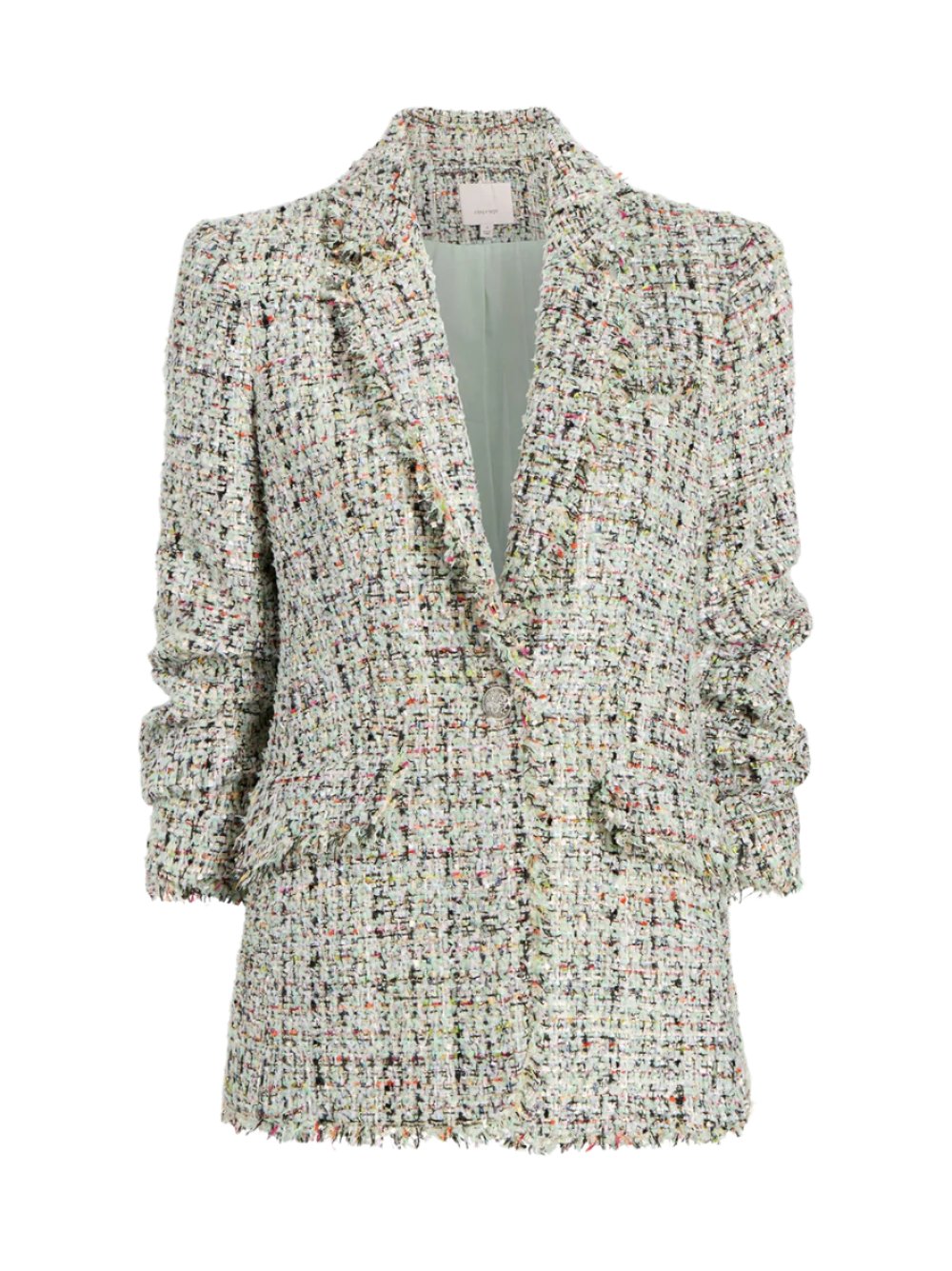 Cinq à Sept Anya Boucle Khloe Blazer in Patina Multi