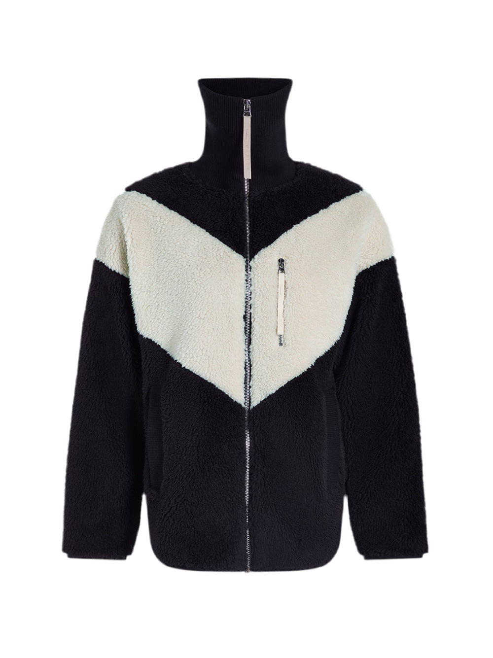 Varley Corson Sherpa Jacket in Black