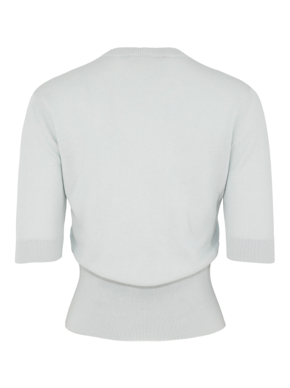 Fabiana Filippi Cotton Sweater in Verde Acqua