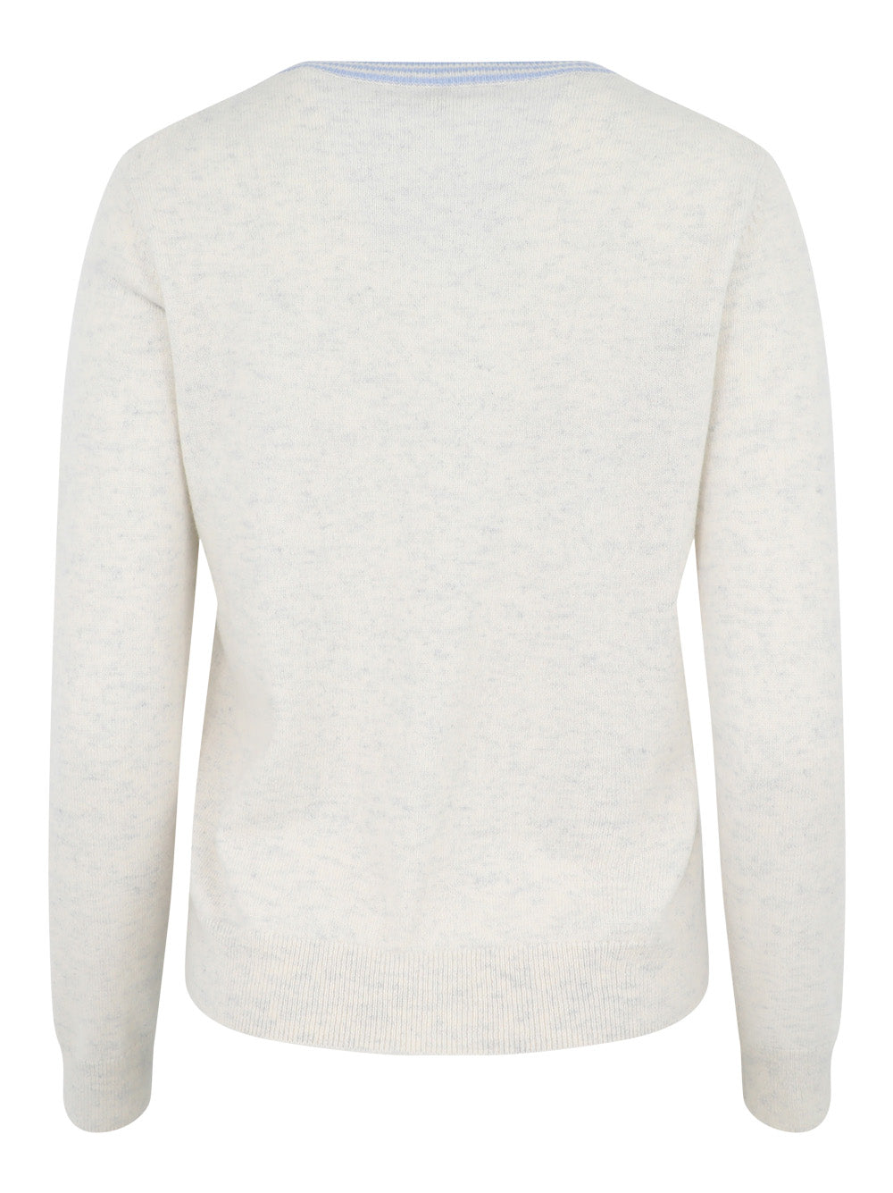 Margaret O'Leary Cashmere Crew in Mist/Riveria