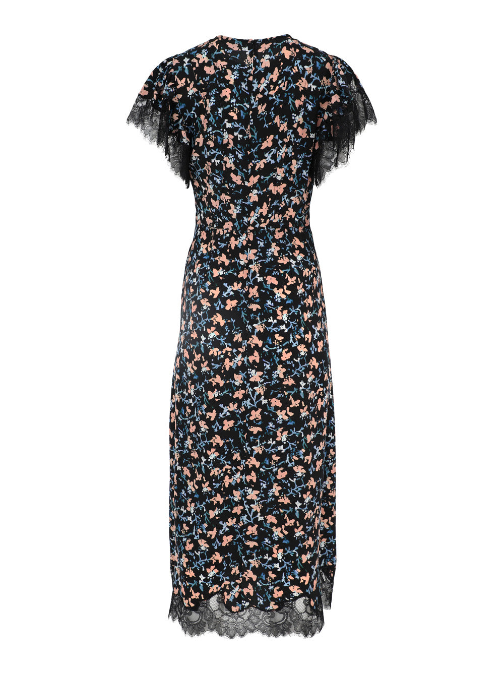 Ulla Johnson Renee Cape Sleeve Dress in Nocturne