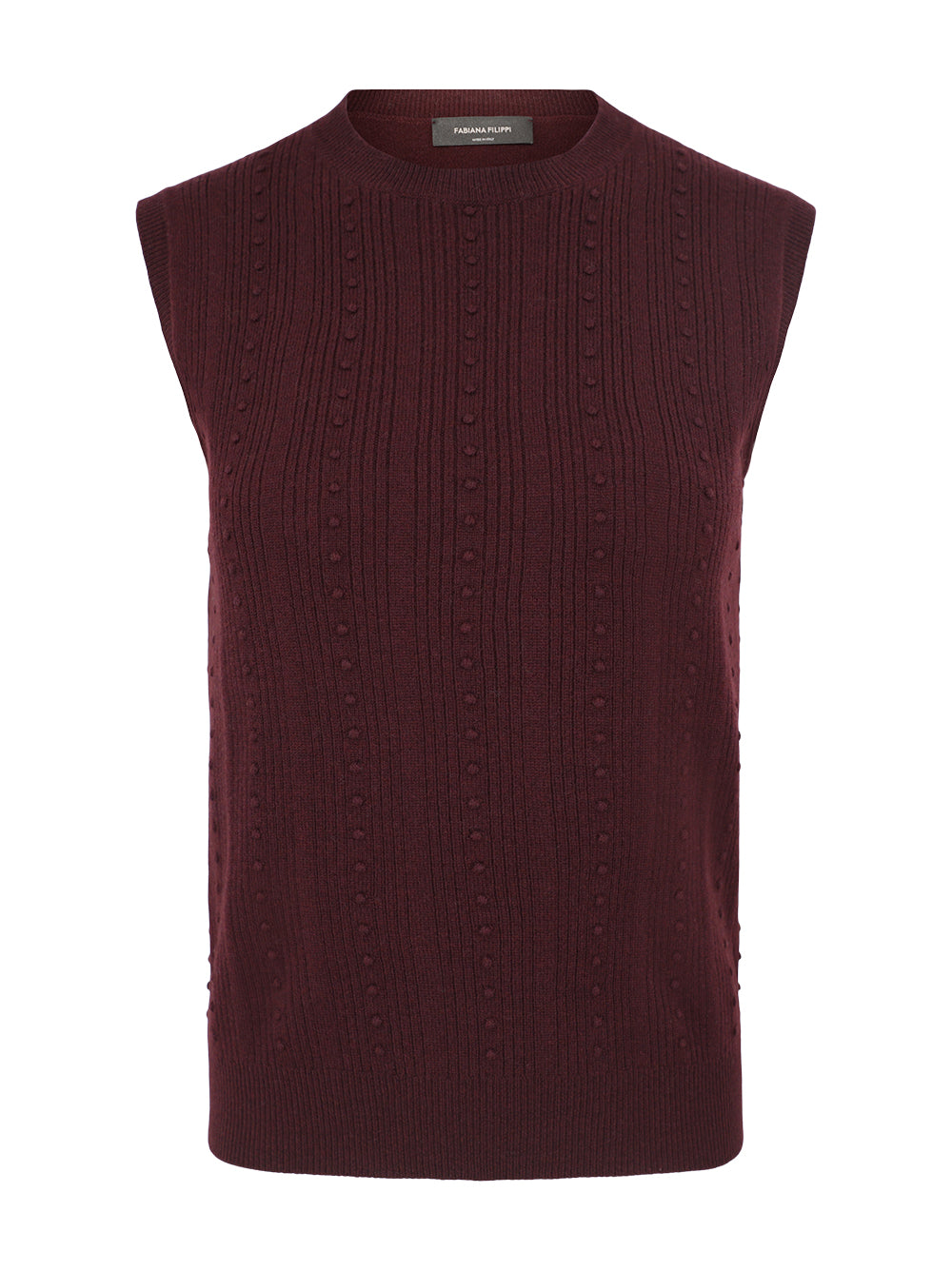 Fabiana Filippi Sweater in Bordeaux