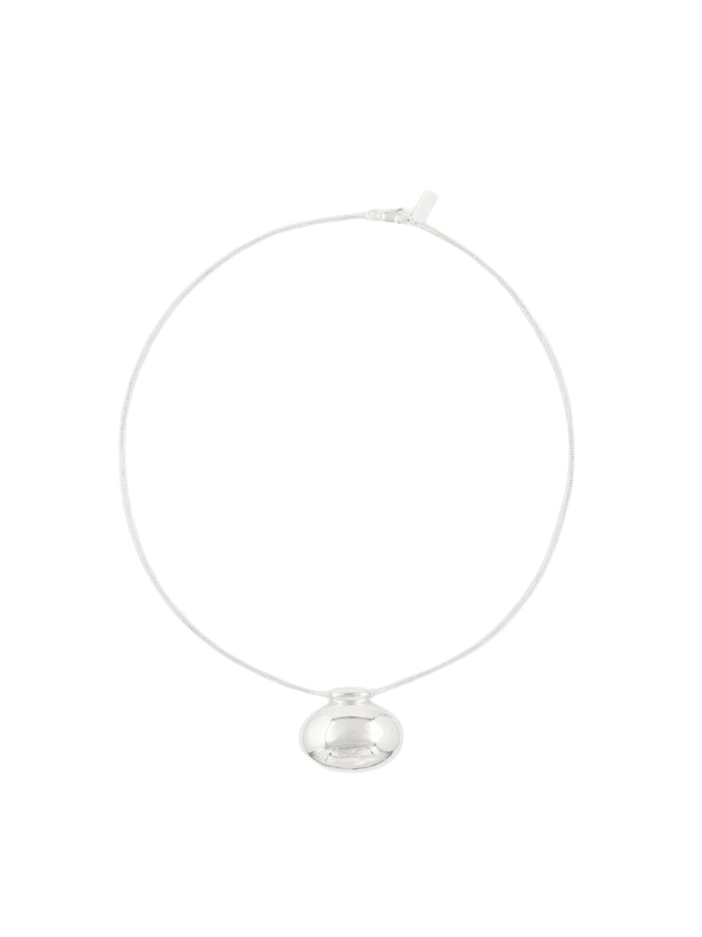 Ragbag Reflection Pendant Necklace in Silver