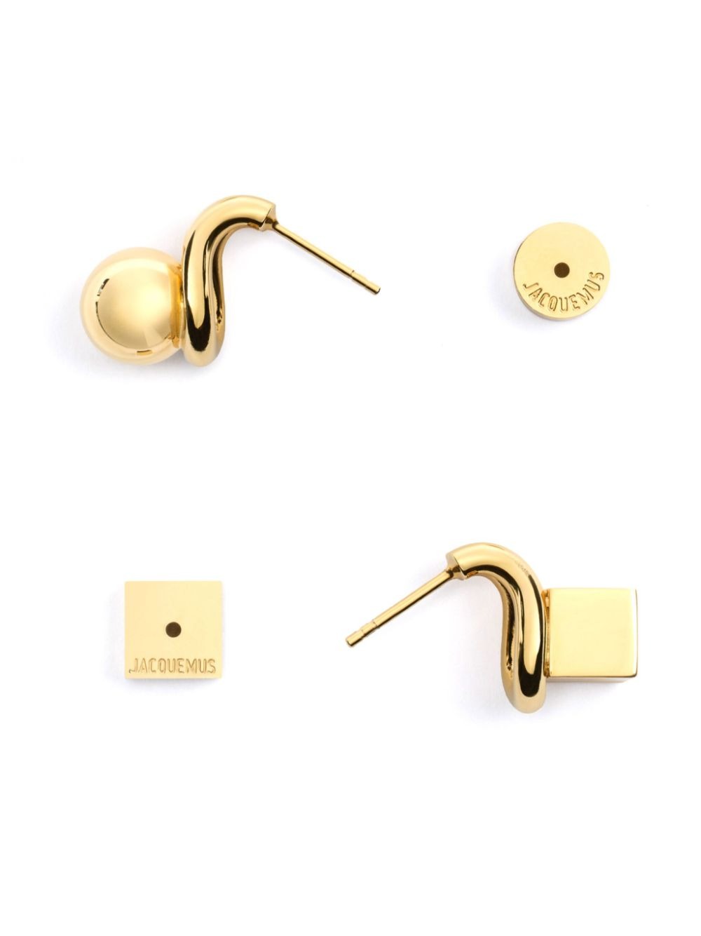 Jacquemus Les Puces Nodo in Gold