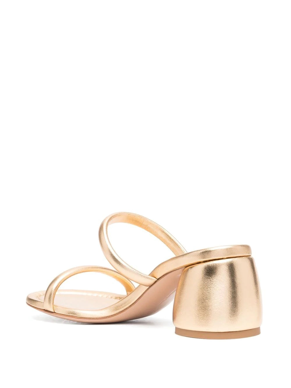 Gianvito Rossi G16420 Nappa Silk Sandal Heel