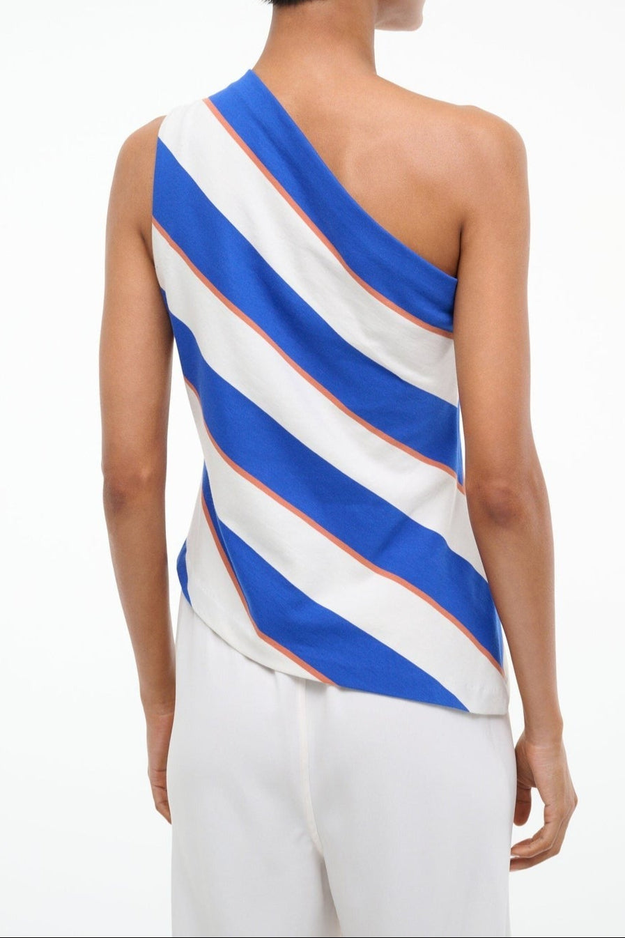 Staud Esme Top in Yacht Rugby Stripe