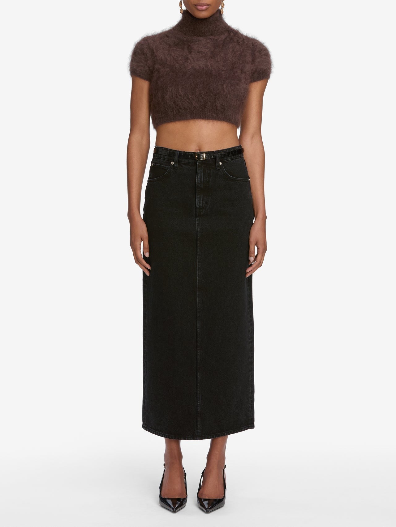 Frame The Column Skirt in Sutro