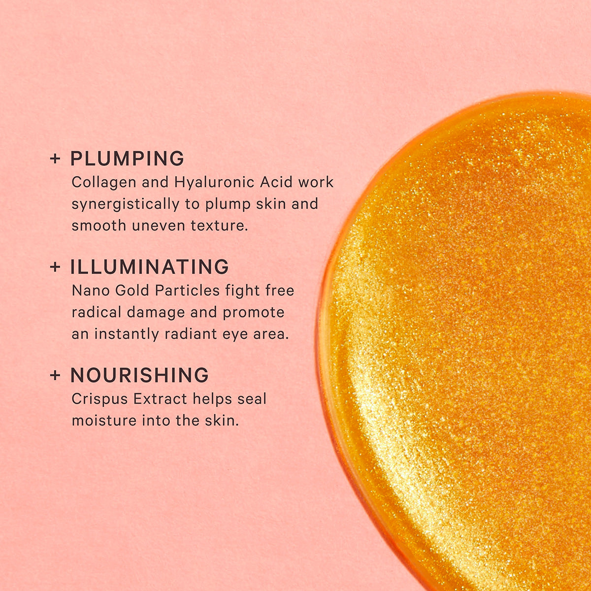 MZ Skin Hydra-Bright Gold Eye Mask