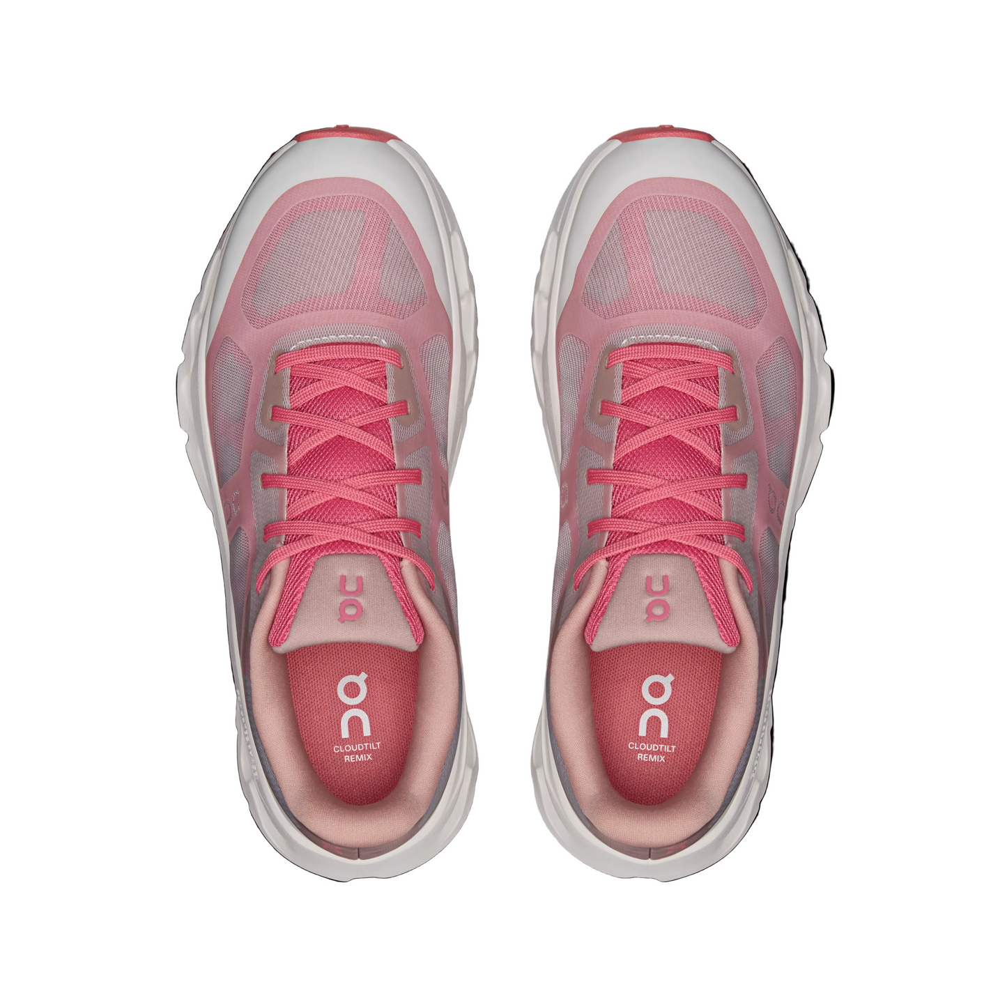On Running Women's Cloudtilt Sneaker in Camellia/Ivory