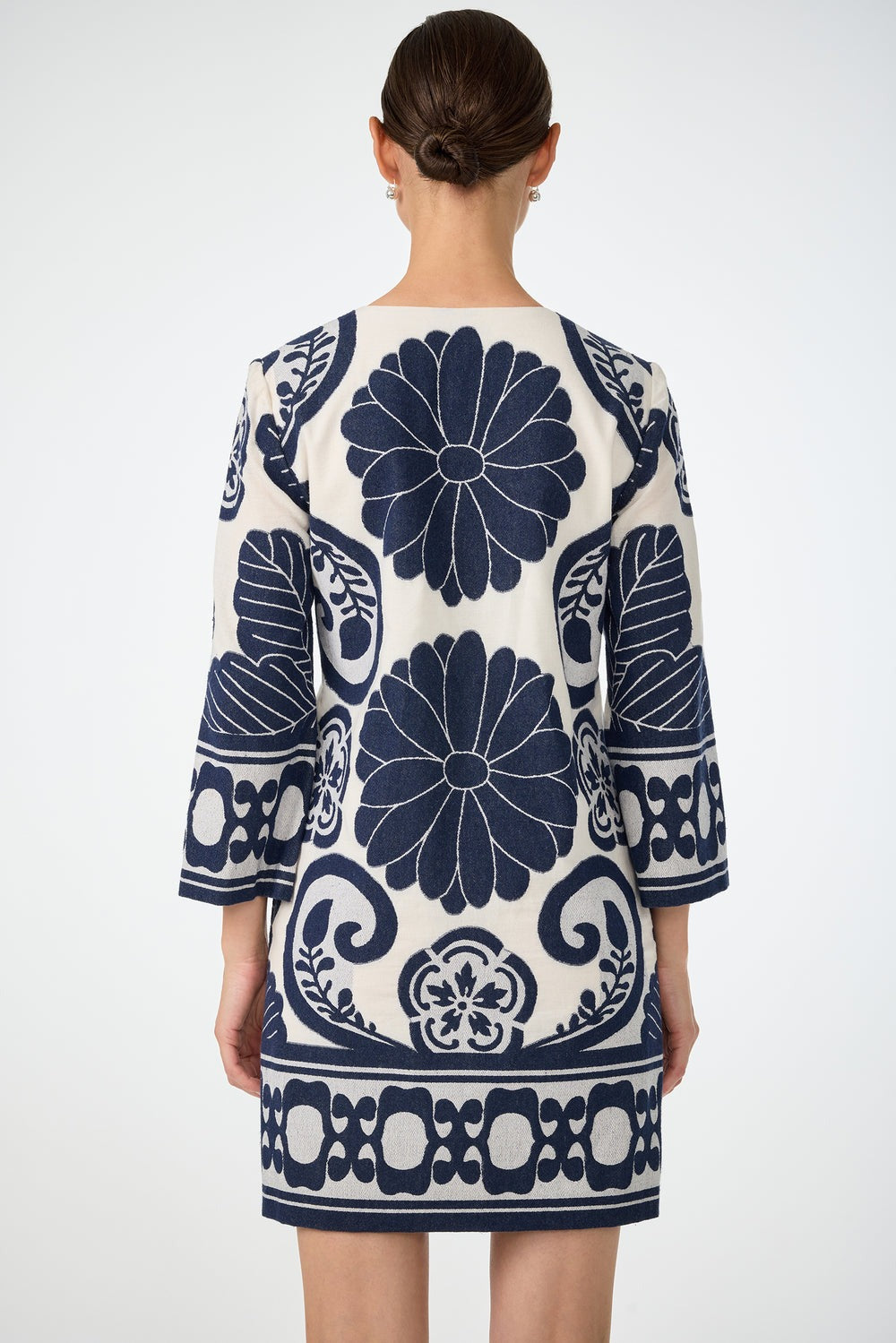 Trina Turk Amy 3/4 Sleeve Dress Fuyuko Fil Coupe