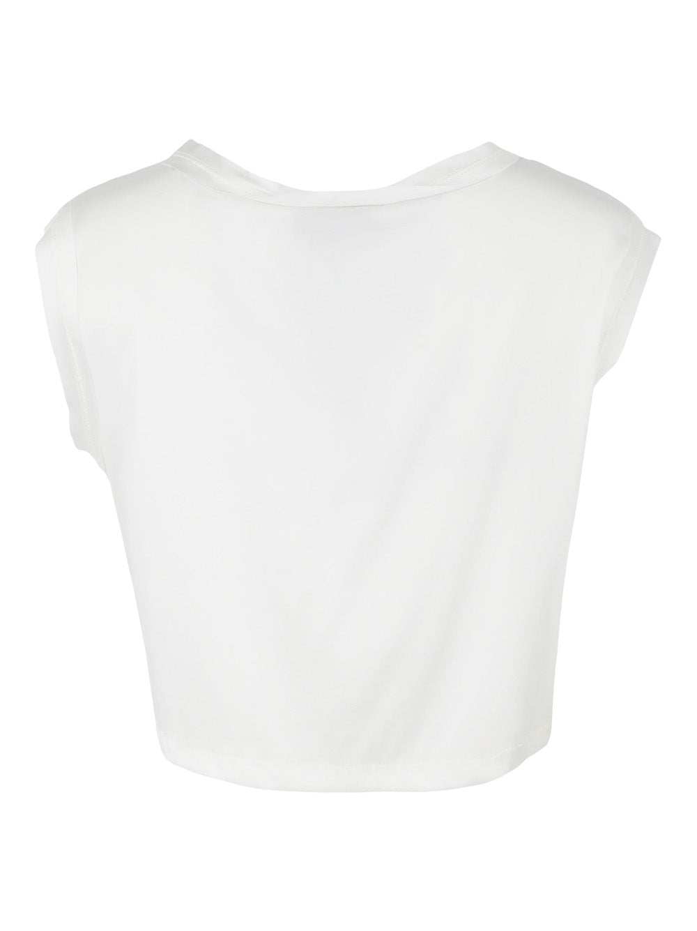 Nonchalant Mel Crop in Ivory