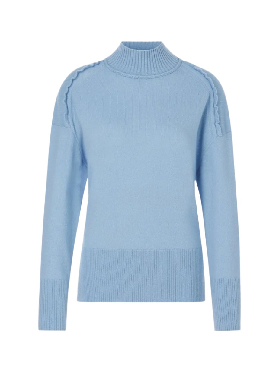 Marc Cain Cashmere Sweater in Squill