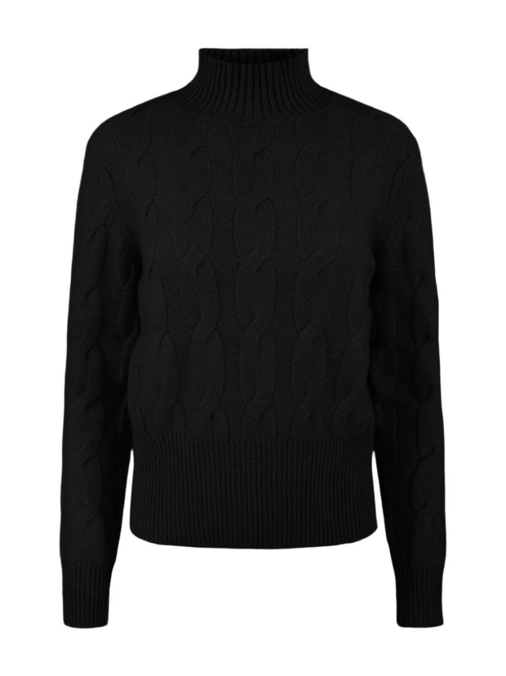 Kinross Cashmere Cable Mock (More Colors)
