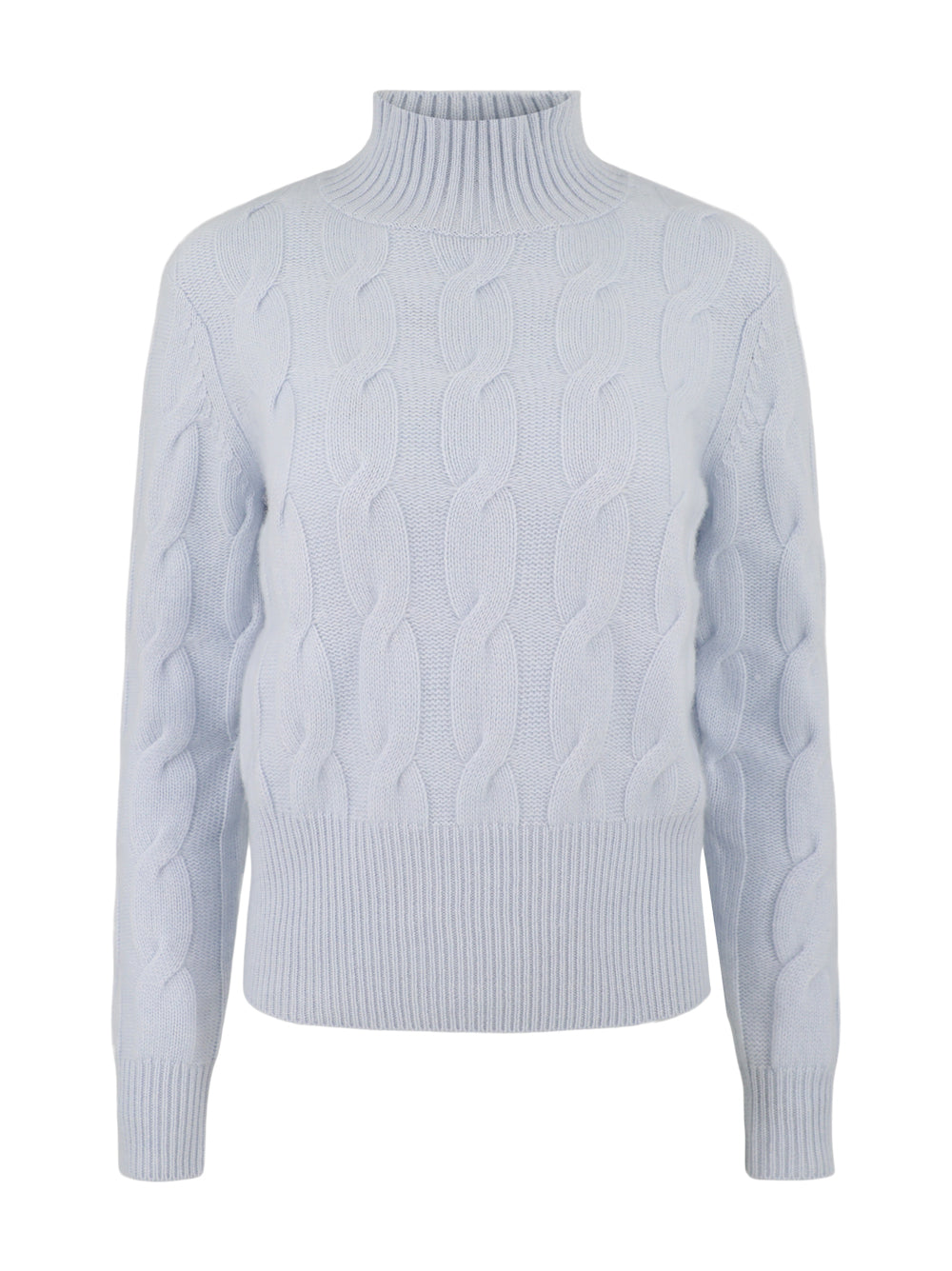 Kinross Cashmere Cable Mock (More Colors)