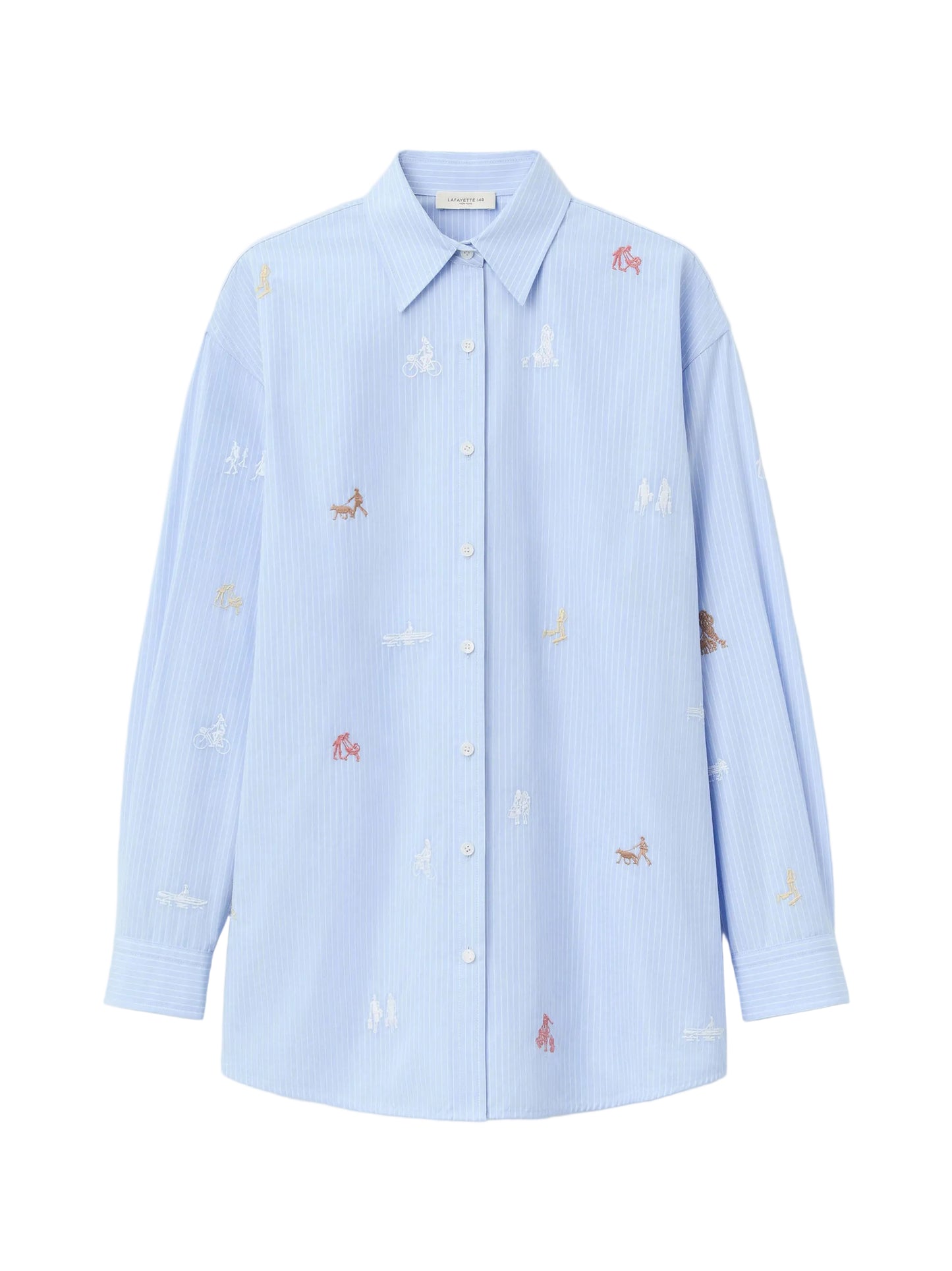 New Yorkers Ctn Stripe Shirt