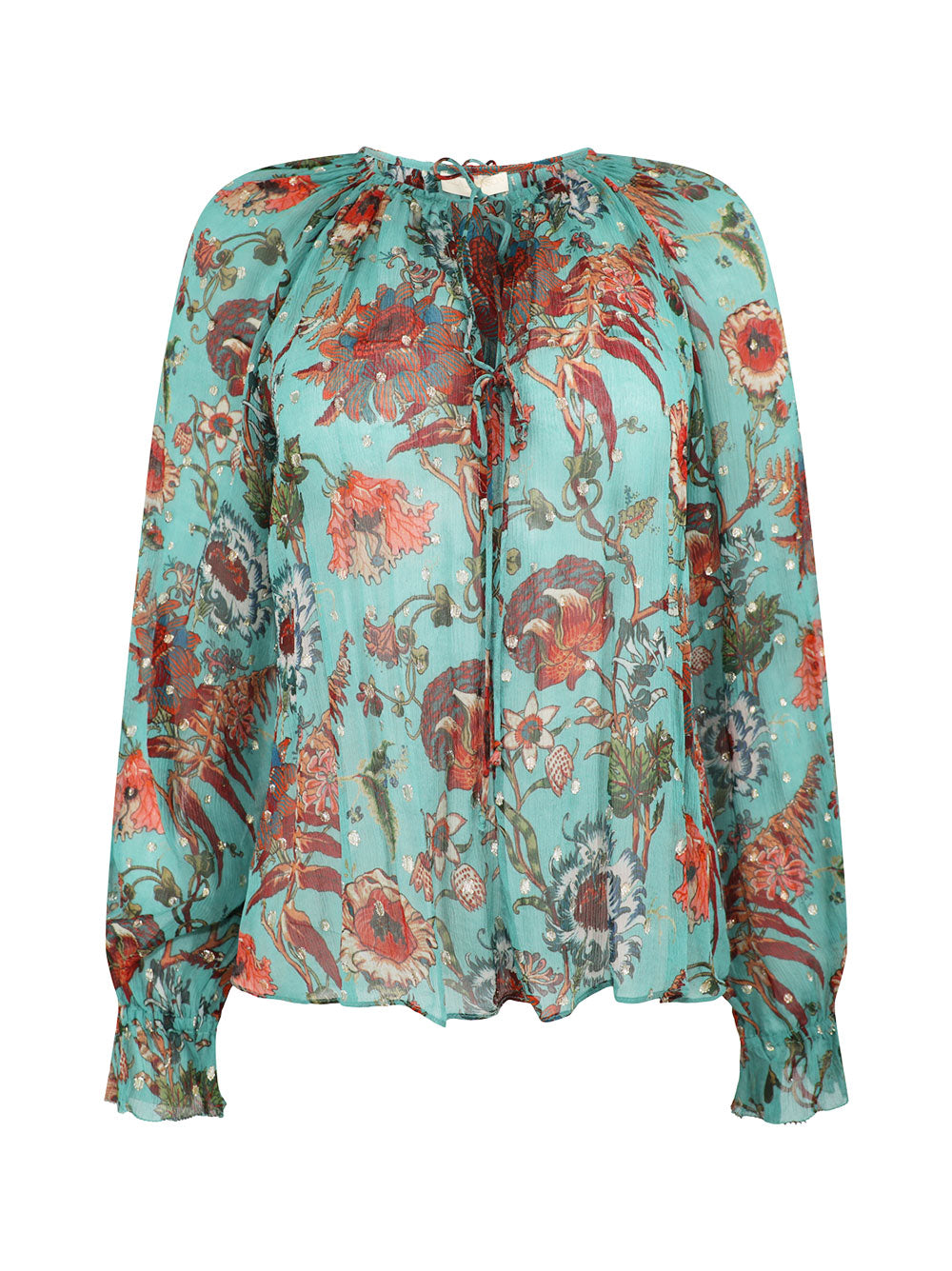 Ulla Johnson Bernadette Blouse in Garden Bloom
