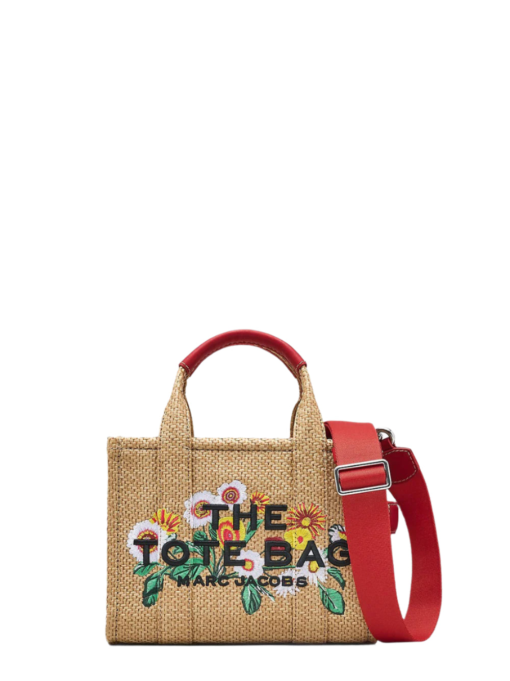 Marc Jacobs The Daisy Woven Small Tote Bag in Natural
