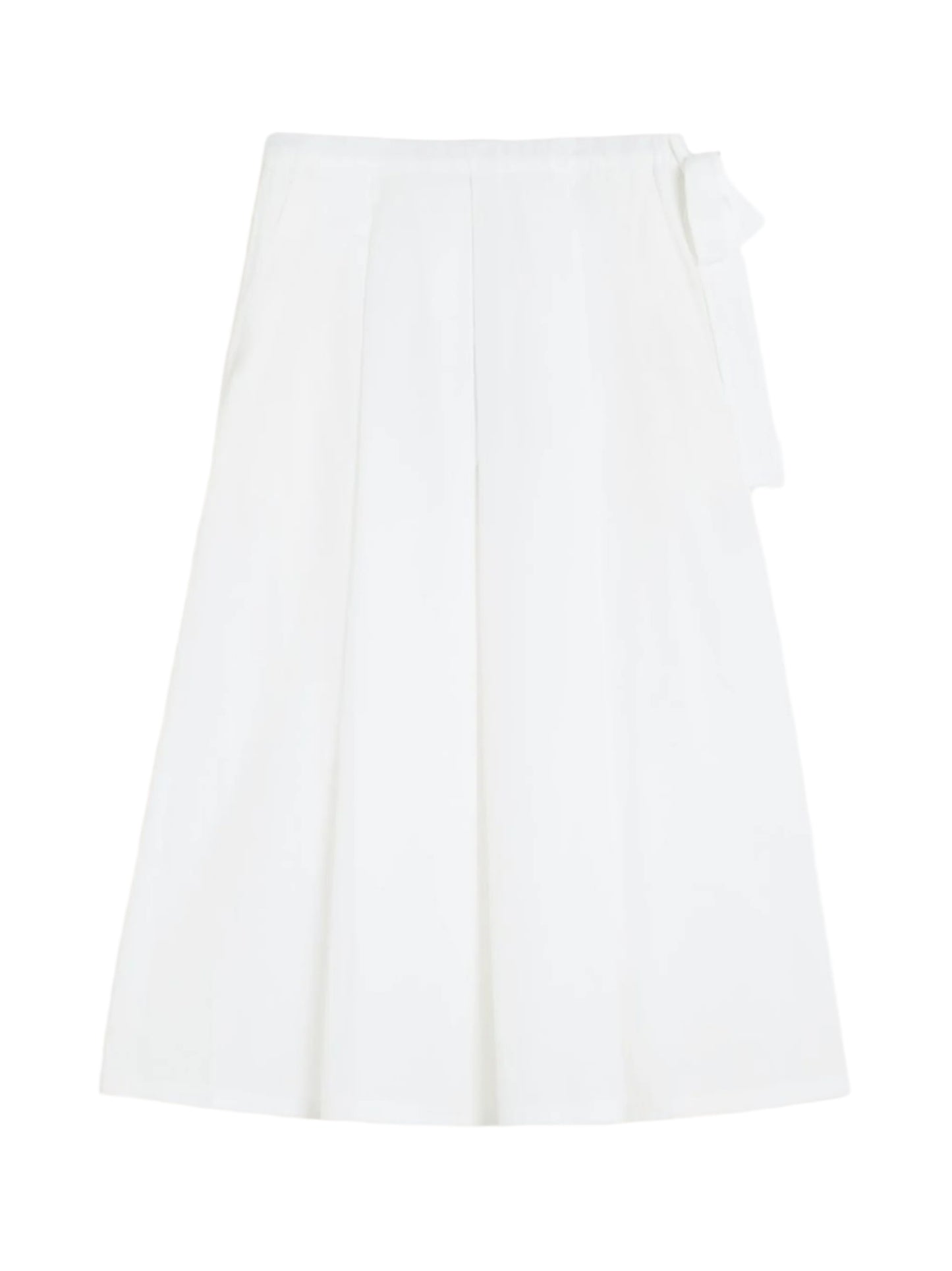 Weekend MaxMara Folk Skirt in White