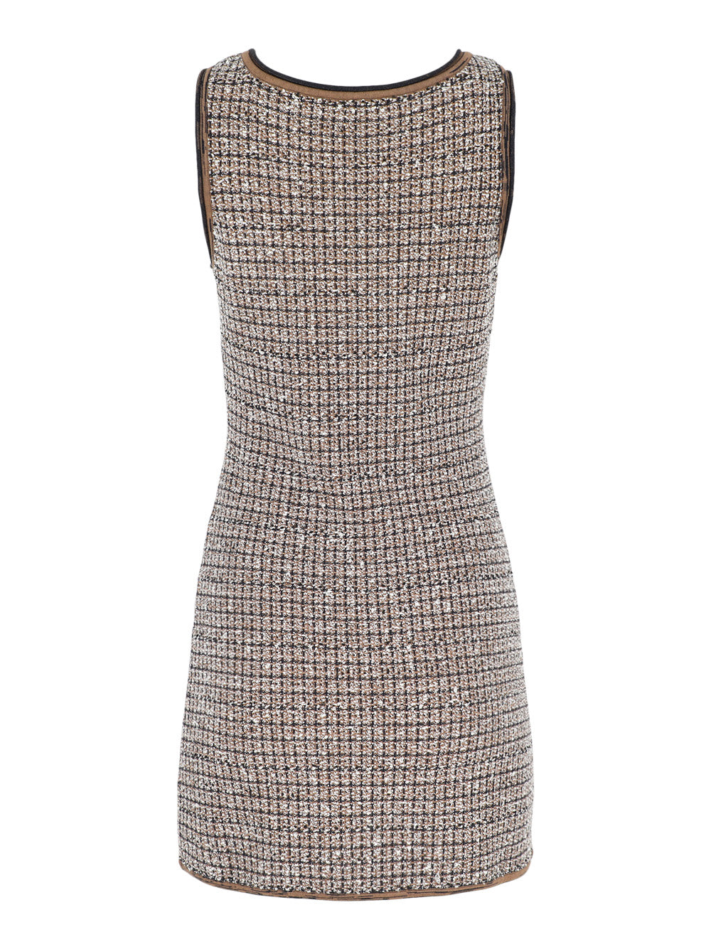 Veronica Beard Bassette Knit Dress in Acorn Multi