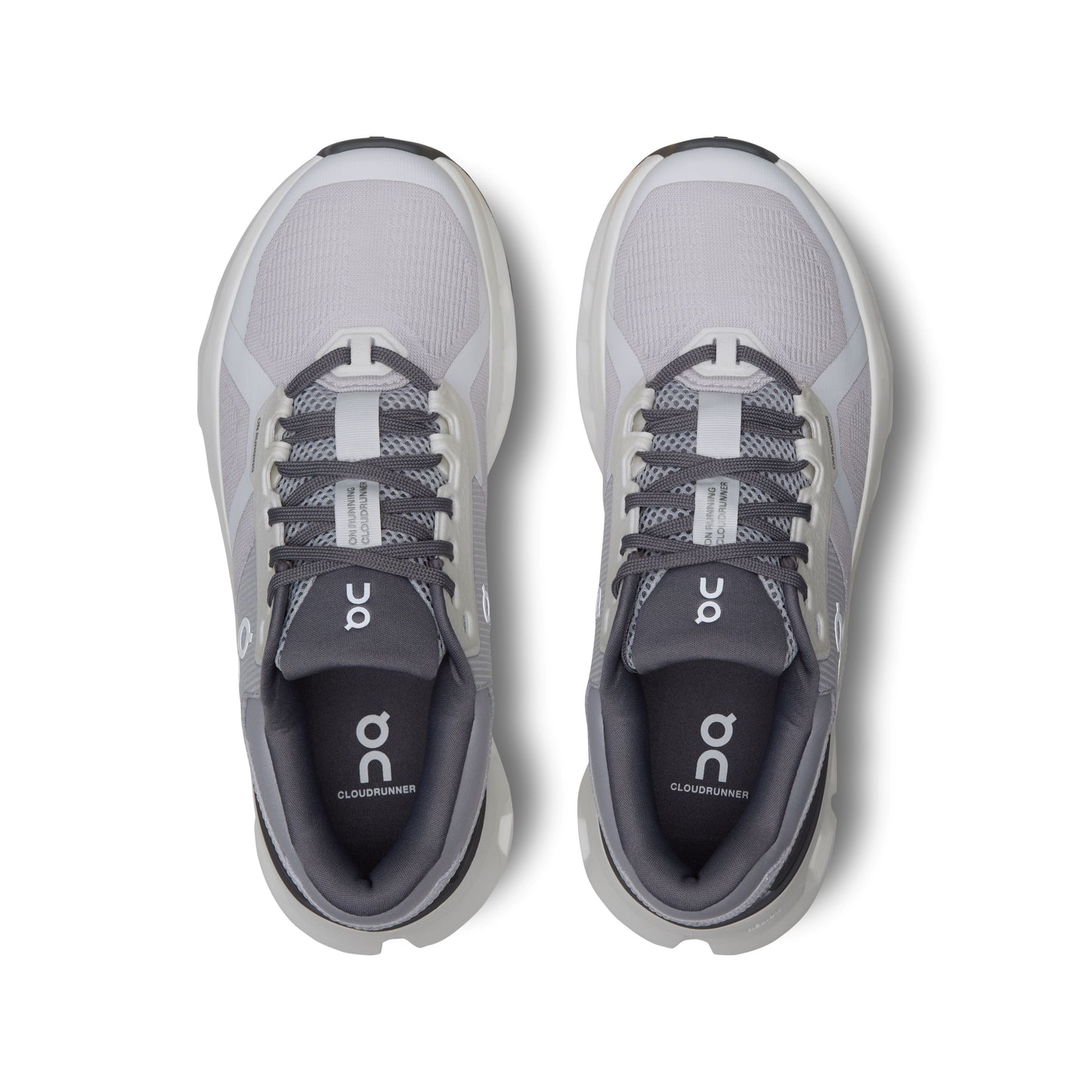 On Running Women's Cloudrunner 2 Sneaker in Frost/White