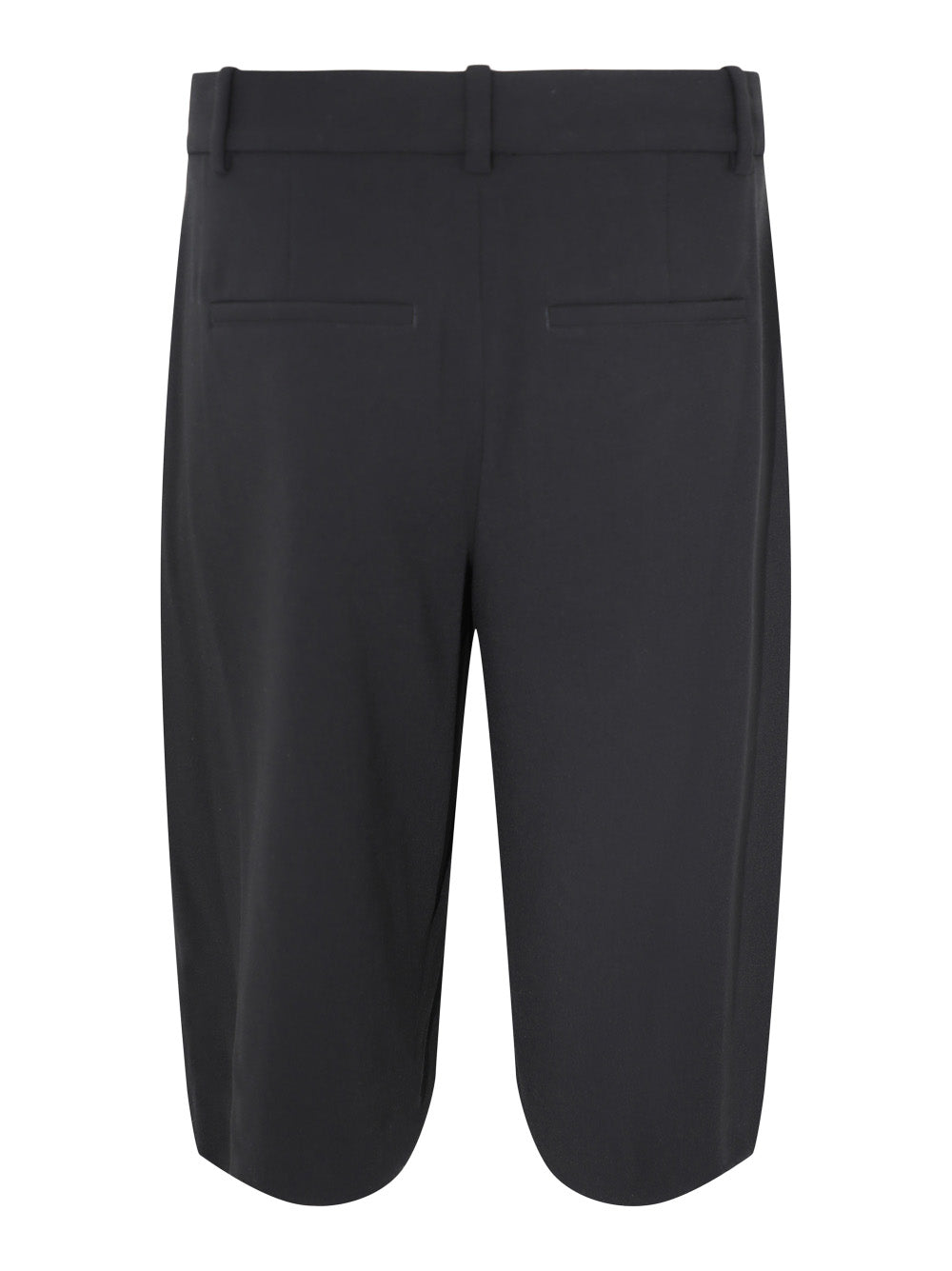 Vince Low Rise Pintuck Shorts in Black