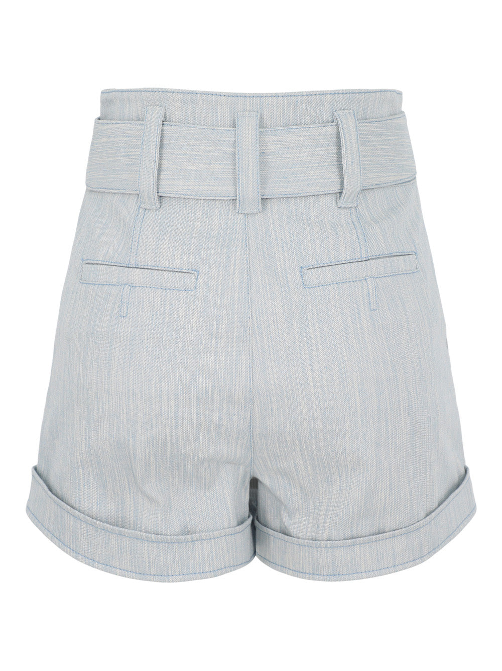 Cinq à Sept Two Tone Melange Aldi Short in Kettle Pond/White