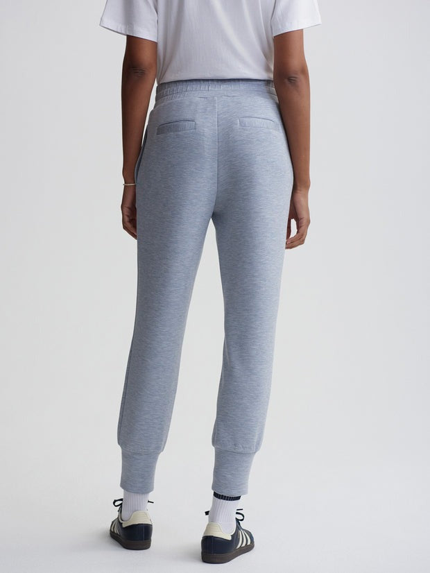 Varley The Slim Cuff Pant 27.5 in Mid Blue Marl