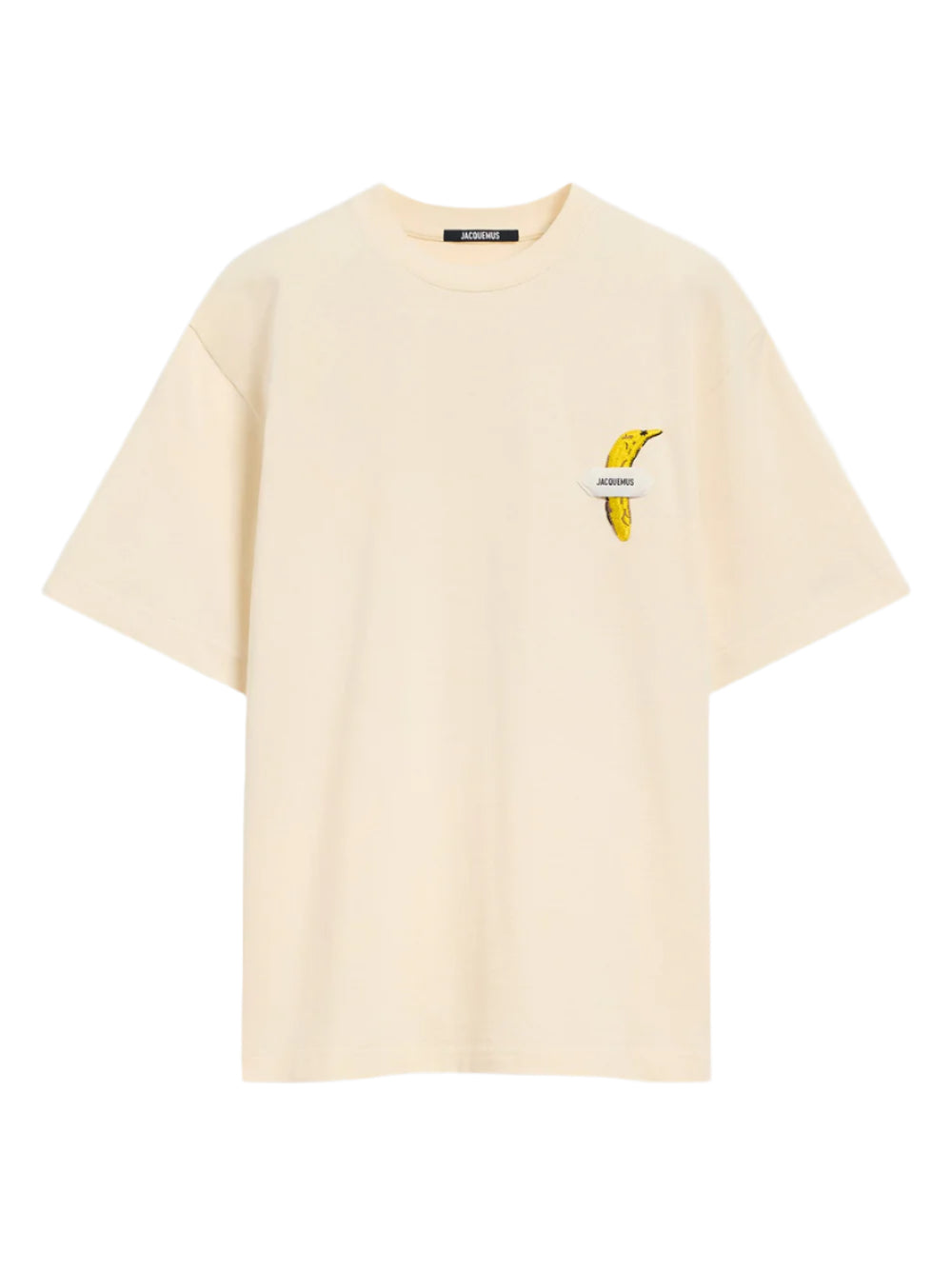 Jacquemus The Banane T-Shirt in Banana Patch Off White