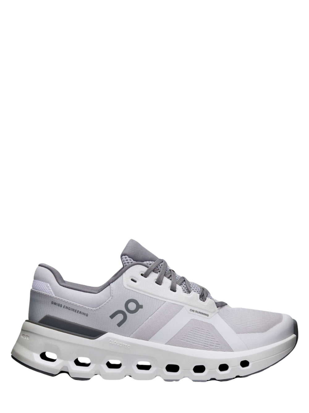 On Running Women's Cloudrunner 2 Sneaker in Frost/White