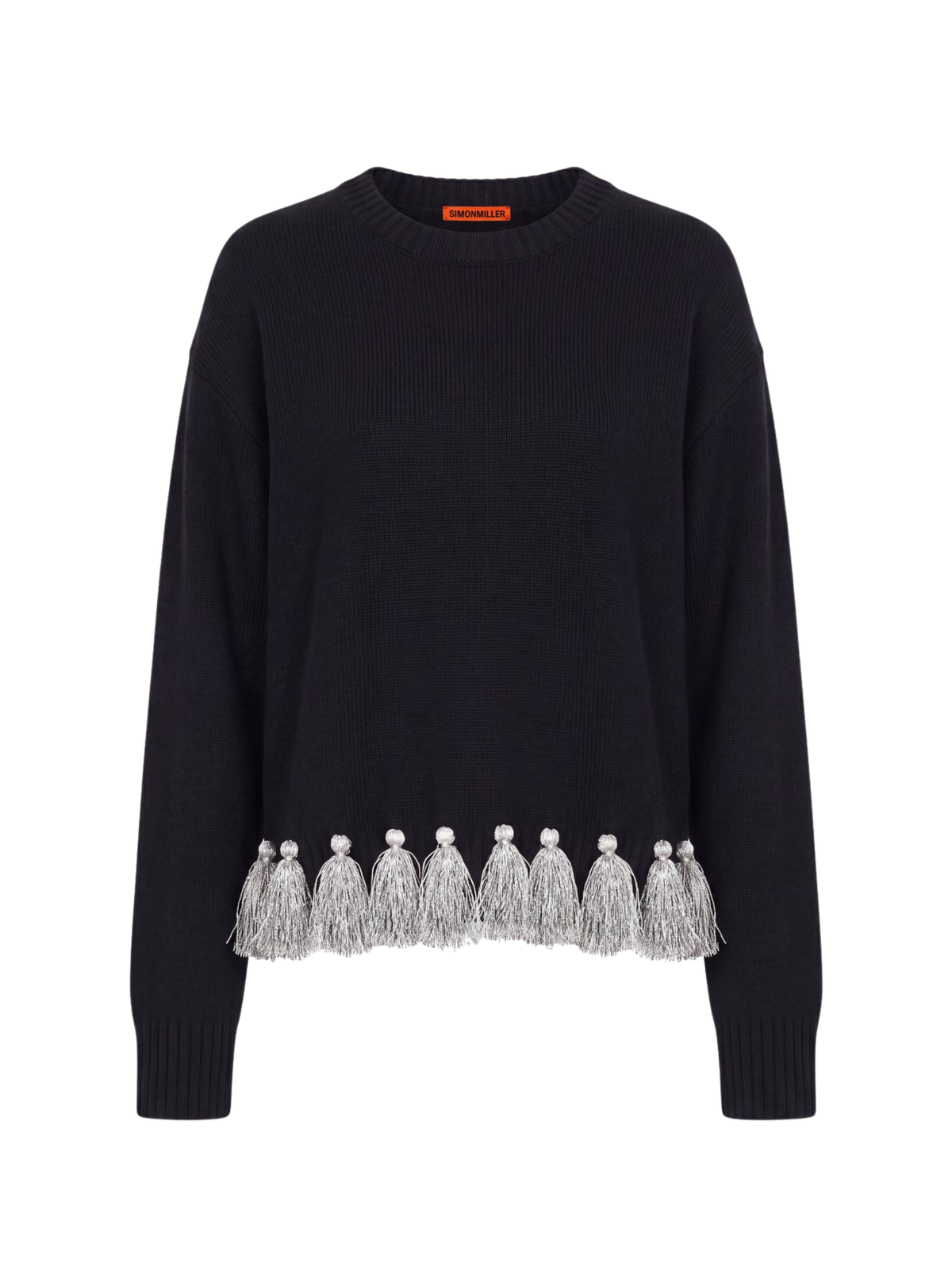 Roni Metallic Tassel Sweater