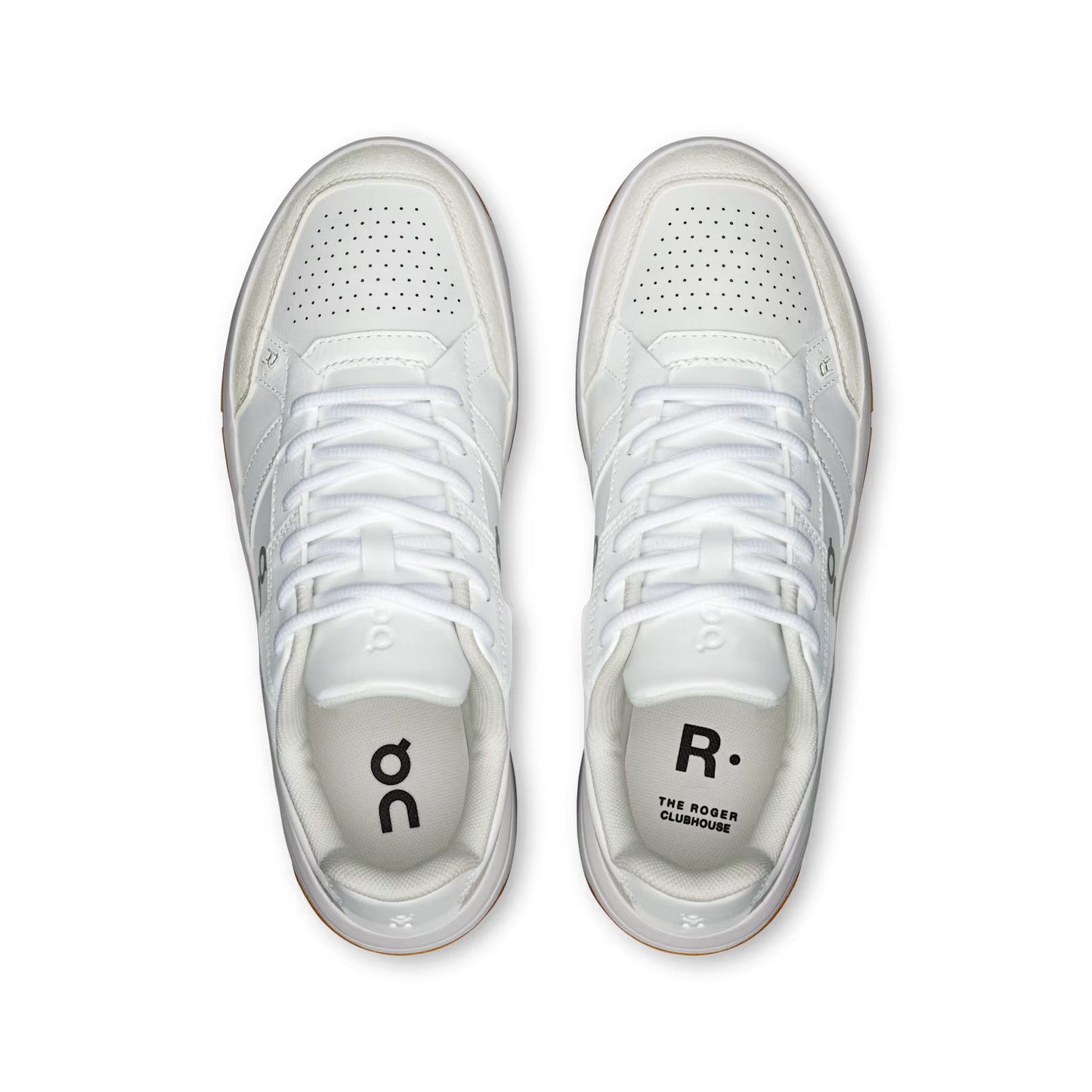 On Running Women's The Roger Clubhouse Sneaker in White/Ivory